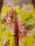 Pspeaches Girls Floral Printed Top With Palazzos (IW-YELLOWGGT)