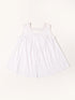 White & Blue Cotton Top & Palazzo Set (Iw25014610)