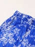 White & Blue Cotton Top & Palazzo Set (Iw25014610)