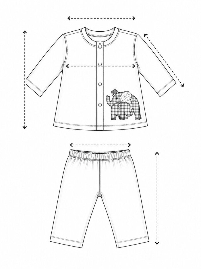 Pspeaches Baby Boy Red Ethnic Solid Cotton Straight Fit Top With Pant Set ( Sku-Inb-S-Coordred ) size chart