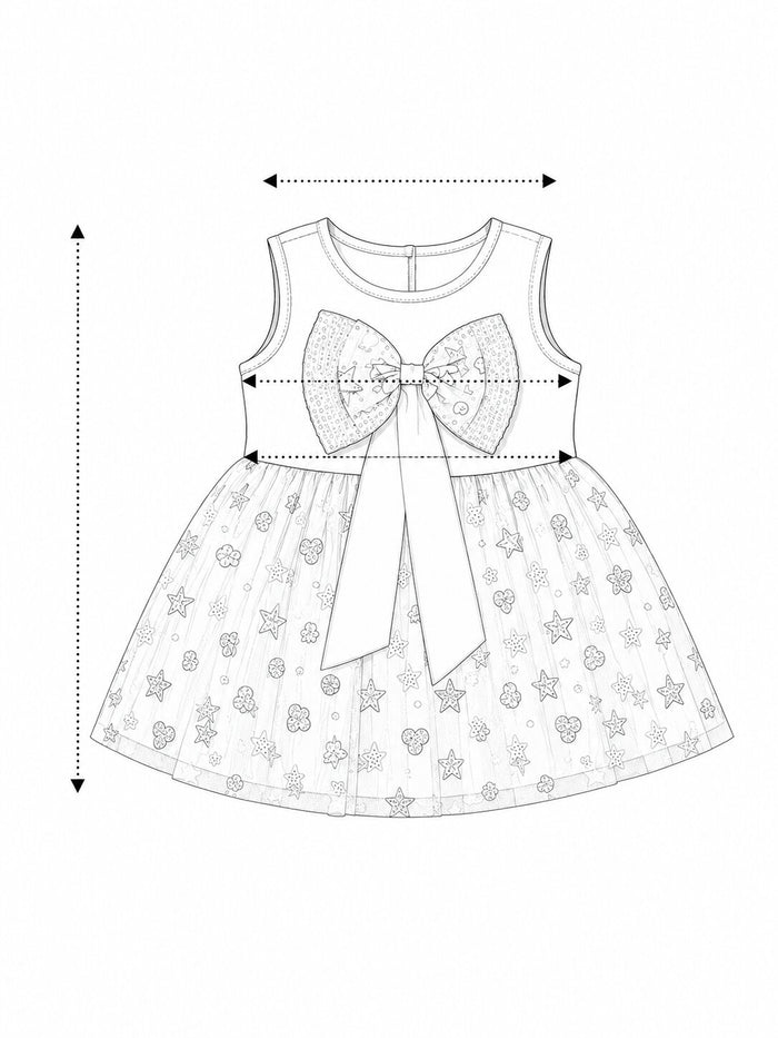 Pspeaches Baby Girls Fuchsia Pink & White Ethnic Glitter Motif Poplin Asymmetric Dress ( Sku-Ing-D-Fuchsiaglitter ) size chart