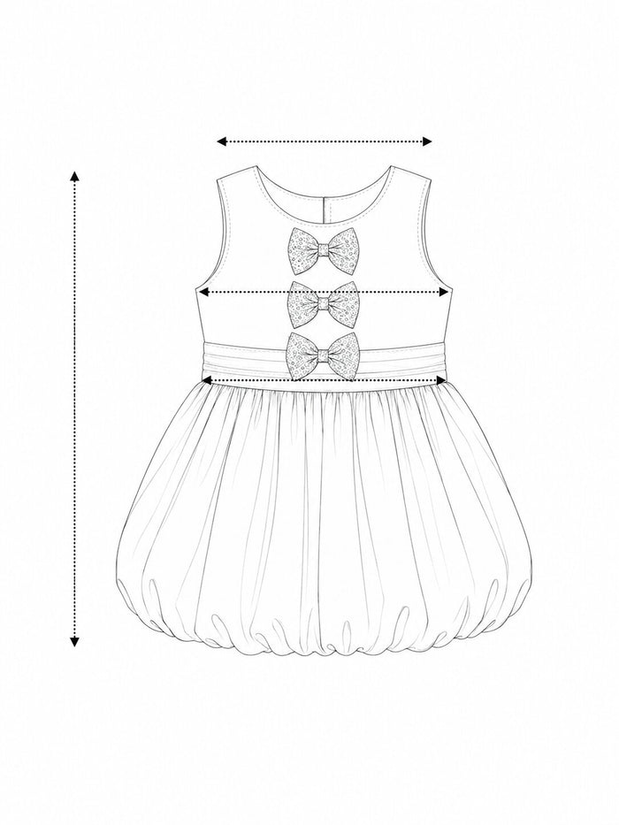 Pspeaches Baby Girl Yellow Ethnic Solid Taffeta Flared Dress ( Sku-Ing-D-Yellowballoon ) size chart