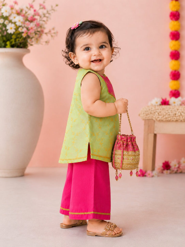 Pspeaches Baby Girl Mint Green