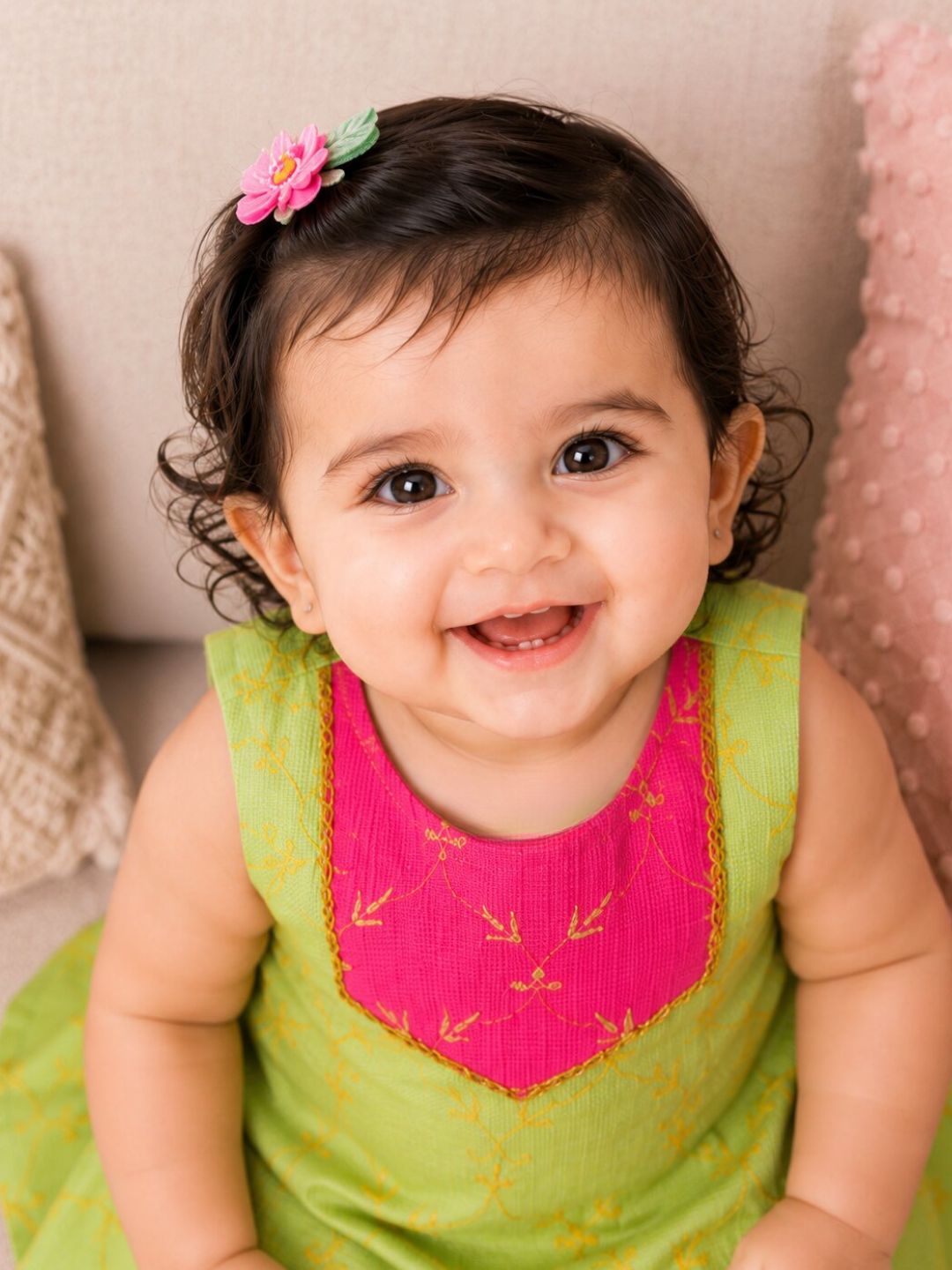 Pspeaches Baby Girl Mint Green