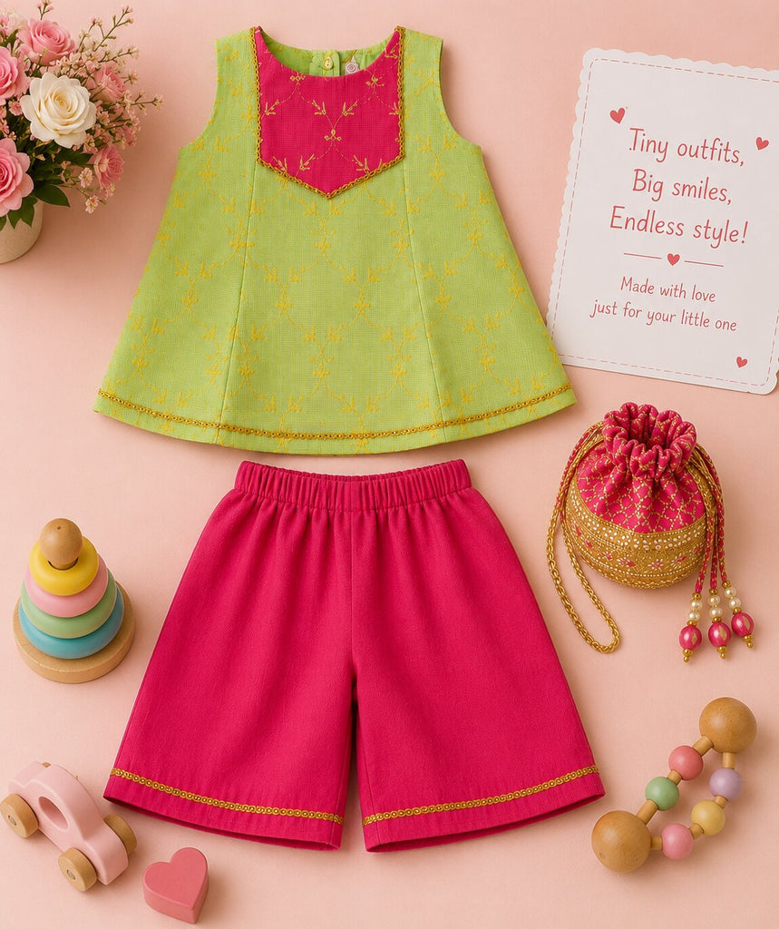 Pspeaches Baby Girl Mint Green
