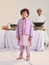 Boys Regular Kurta With Pyjamas (KP-DOBBY)