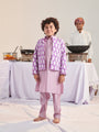 Boys Regular Kurta With Pyjamas (KP-DOBBY)
