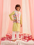 Boys Striped Regular Kurta With Pyjamas (KP-LTPURPLEJACKET)