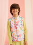 Boys Striped Regular Kurta With Pyjamas (KP-LTPURPLEJACKET)