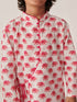 Boys Ethnic Motifs Printed Regular Kurta With Dhoti Pants (KP-MAGENTAELEPHANT)