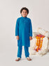Boys Regular Kurta With Pyjamas (KP-MULTIFACES)