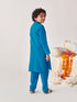 Boys Regular Kurta With Pyjamas (KP-MULTIFACES)