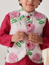 Boys Printed Regular Kurta With Pyjamas (KP-WINETESCA)