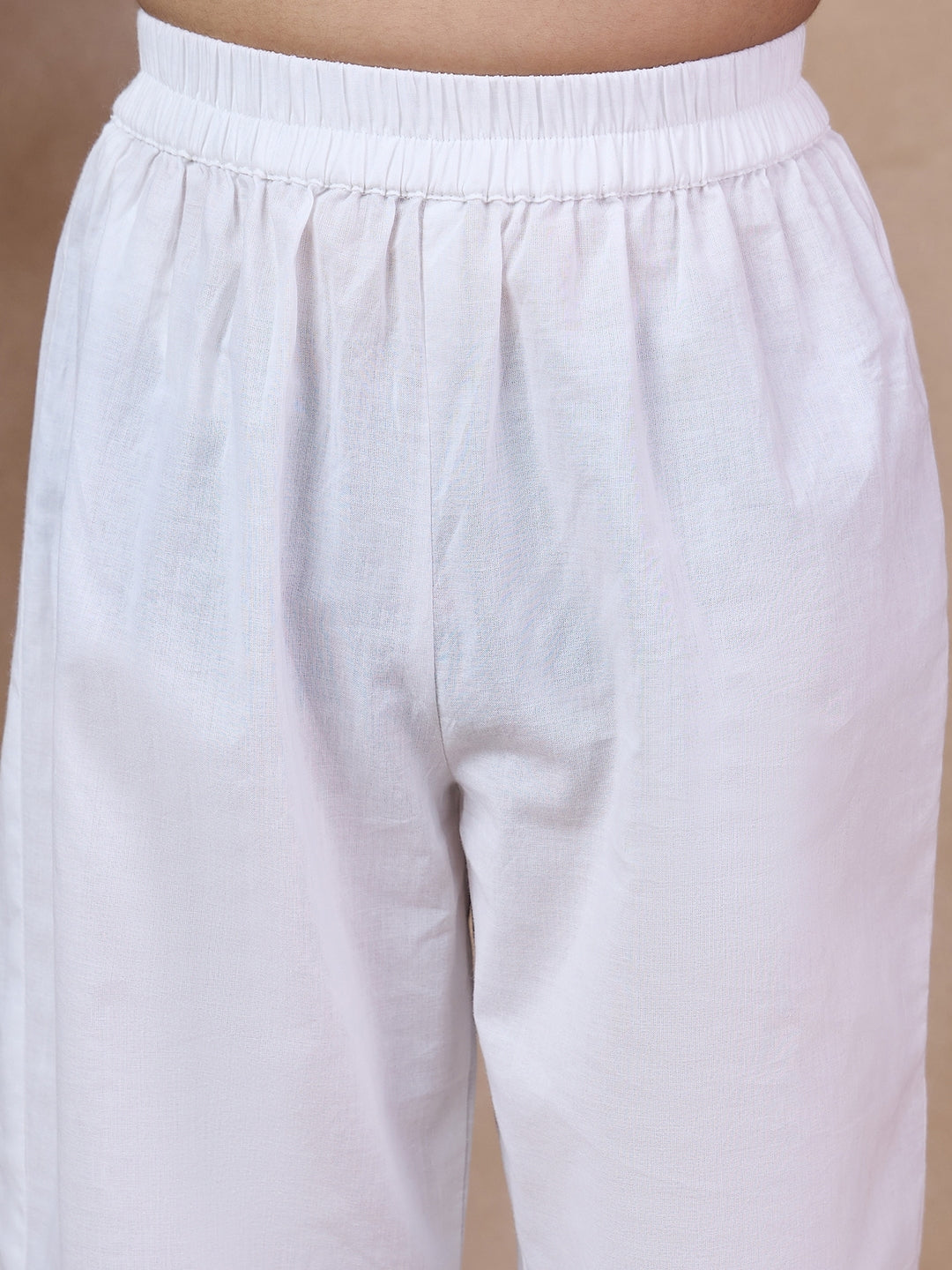 Boys Mandarin Collar Animal Printed Regular Kurta With Pyjamas (KP-YELLOWHATHI)