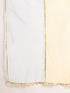 Girls Floral Printed Pleated A-Line Pure Cotton Kurta with Trousers & Dupatta (KS-GREENYELLOWJAAL)
