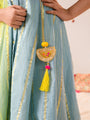 Girls Printed Regular Pure Cotton Kurta with Palazzos & Dupatta (KS-GREYLUREX)