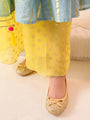 Girls Printed Regular Pure Cotton Kurta with Palazzos & Dupatta (KS-GREYLUREX)