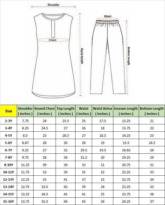 Pspeaches Girls Pink Floral Screen print Pure Cotton A-Line Kurta with Trousers & Dupatta (SKU-Ks-Pinkkingrilace)