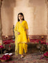 Pspeaches 3-Piece Yellow Color Dupion Kurta & Cotton Payjama With Dupatta (KS25006402)