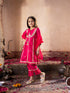 Pspeaches 3-Piece Magenta Color Chanderi Kurta & Payjama With Dupatta (KS25007003)
