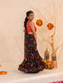 Girls Printed Ready to Wear Lehenga Choli (L-BLACKMULTI)