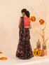 Girls Printed Ready to Wear Lehenga Choli (L-BLACKMULTI)