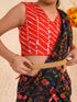 Girls Printed Ready to Wear Lehenga Choli (L-BLACKMULTI)