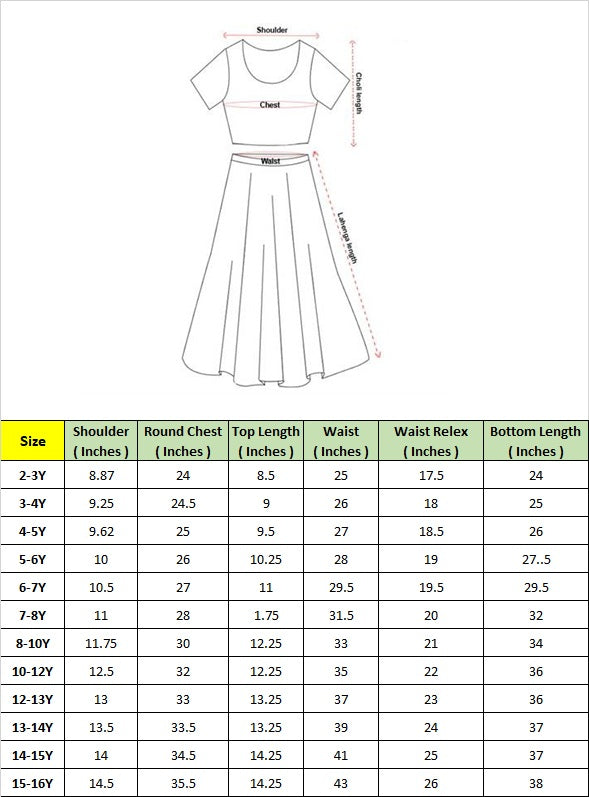 Pspeaches Girls Blue Embroidered With Net Lehenga & Blouse with Dupatta (SKU-L-BLUENETEMB)