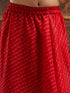 Pspeaches Girls Printed Shoulder Straps Ready to Wear Lehenga & Blouse With Dupatta (L-GREENBROCADE)