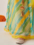 Girls Printed Ready To Wear Lehenga Blouse With Dupatta (L-GREENGOTAWORK)