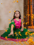 Girls Printed Ready To Wear Lehenga Blouse With Dupatta (L-GREENTIKLI)