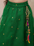Girls Printed Ready To Wear Lehenga Blouse With Dupatta (L-GREENTIKLI)