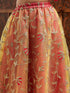 Pspeaches Girls Gotta Patti Ready to Wear Lehenga With Blouse & Dupatta (L-MAGENTAGREENGOTA)