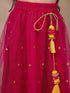Girls Ready To Wear Lehenga Blouse With Dupatta (L-MAGENTATIKLI)