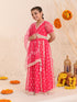 Girls Embroidered Thread Work Ready to Wear Lehenga & Blouse With Dupatta (L-MAGENTAWTBOOTI)