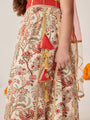 Girls Printed Ready To Wear Lehenga Blouse With Dupatta (L-MUSLINFLORAL)