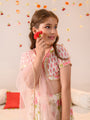 Girls Printed Ready to Wear Lehenga & Blouse With Dupatta (L-OFFWHITEPINKBOOTI)