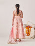 Girls Printed Ready To Wear Lehenga Blouse With Dupatta (L-PEACHDUPIONGOTA)