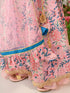 Girls Printed Ready to Wear Lehenga & Blouse With Dupatta (L-PINKBLUEJAAL)