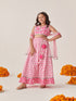 Girls Printed Ready To Wear Lehenga Blouse With Dupatta (L-PINKZIGZAG)