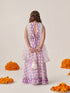 Girls Printed Ready To Wear Lehenga & Blouse With Dupatta (L-PURPLEDOBBY)