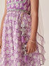 Girls Printed Ready To Wear Lehenga & Blouse With Dupatta (L-PURPLEDOBBY)
