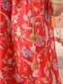 Girls Printed Ready to Wear Lehenga & Blouse With Dupatta (L-REDPINKFLOWER)