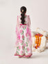 Girls Printed Ready To Wear Lehenga Blouse With Dupatta (L-WINECROSHIALACE)
