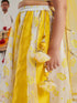 Girls Printed Ready To Wear Lehenga Blouse With Dupatta (L-YELLOWRUBBERPRINT)