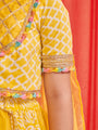 Girls Printed Ready To Wear Lehenga Blouse With Dupatta (L-YLORGANZAKALI)