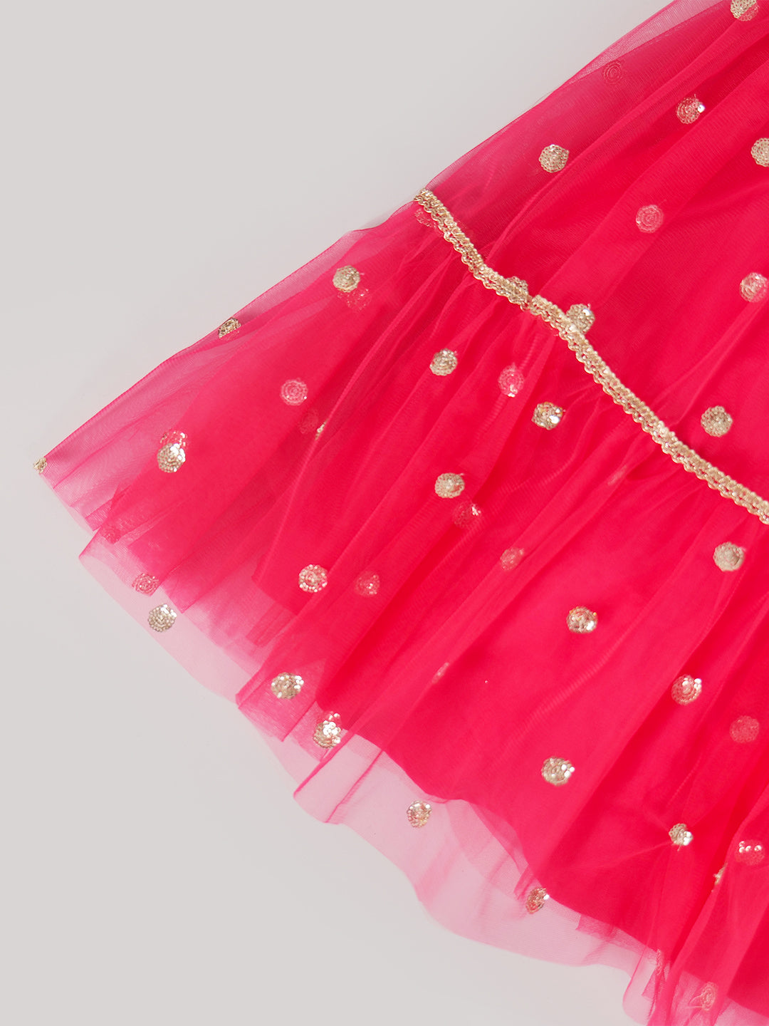 Pspeaches 3-Piece Coral Emb Lehenga, Choli And Dupatta (L25006904)
