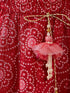 Magenta & White 3-Piece Lehenga And Choli Set (L25010510)