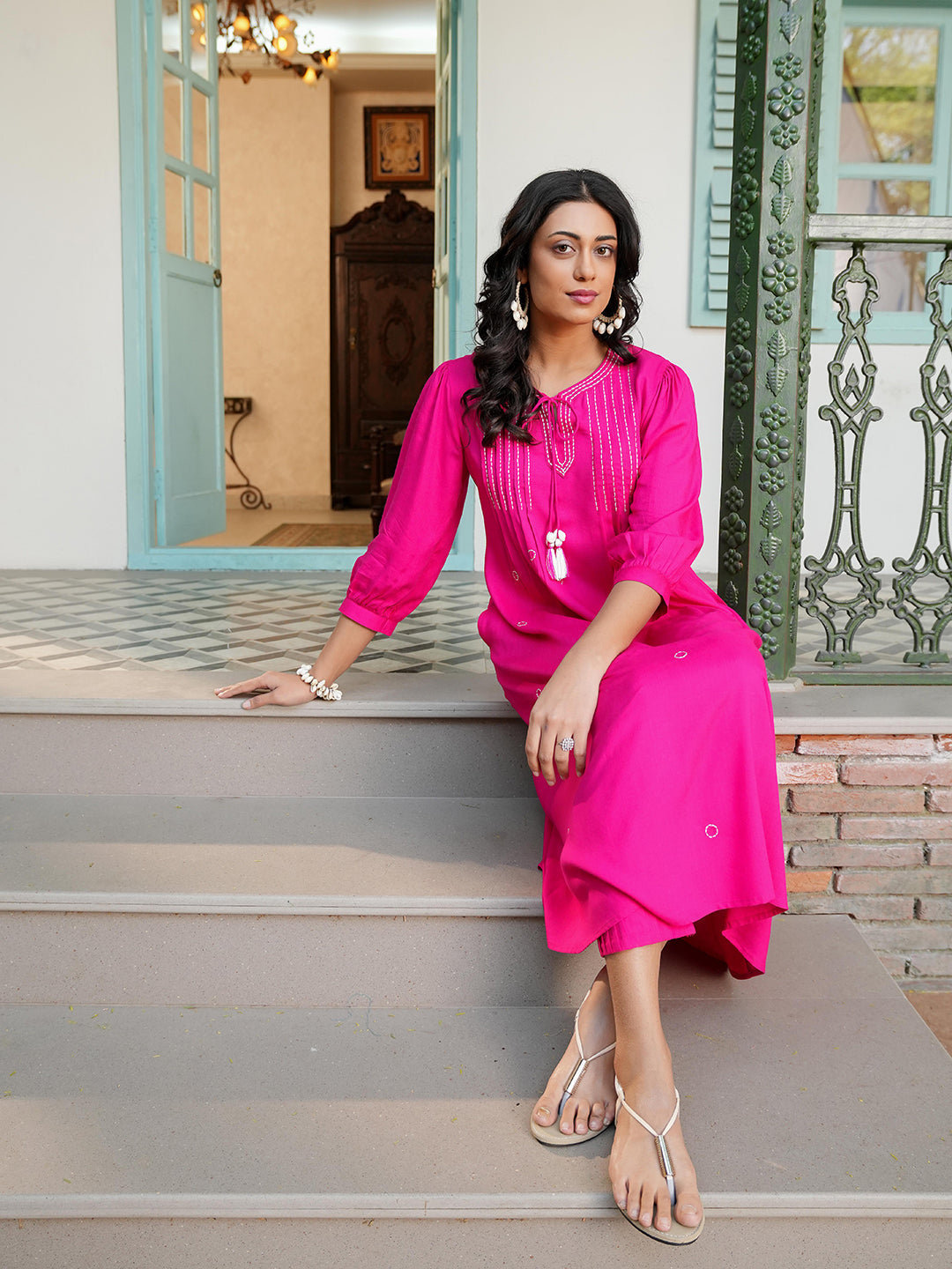 Hot pink Co-ord Set