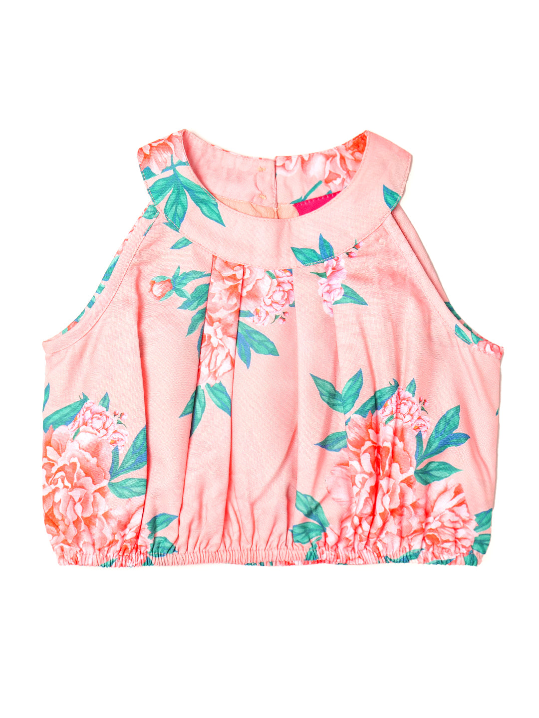 2-Piece Peach Rayon Co-Ord Set (S25002202)